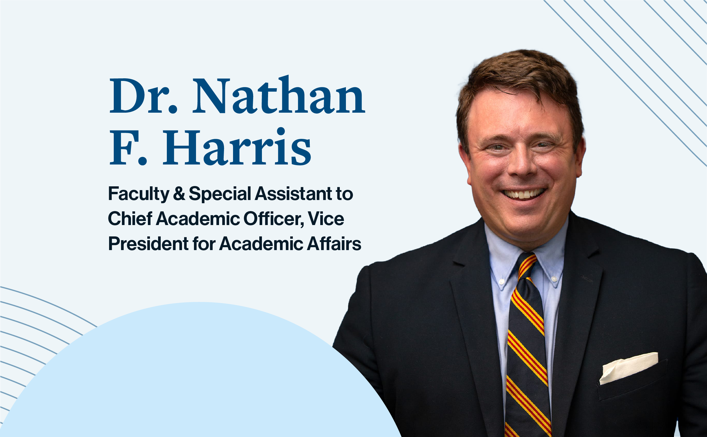 Faculty & Staff Feature: Meet Dr. Nathan Harris