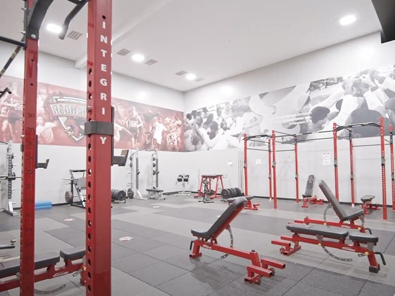 Roberts Wesleyan University fitness center