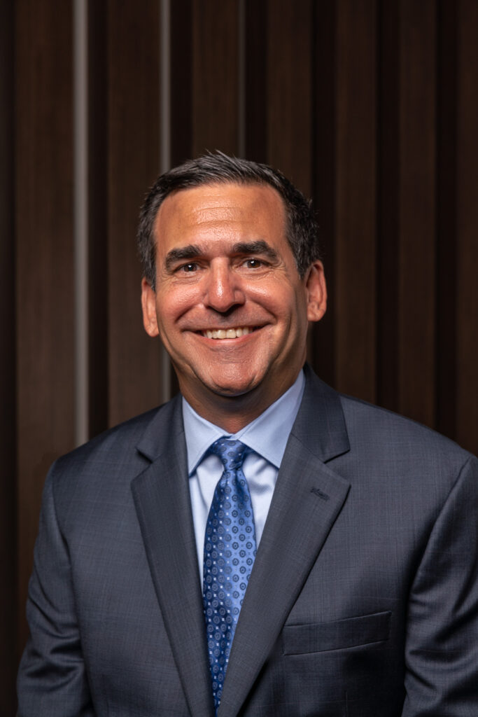 A portrait of Jim Dentinger, the first executive vice president & Buffalo regional director of Golisano Institute for Business & Entrepreneurship