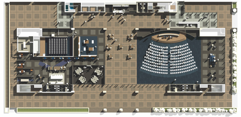 Buffalo campus center 1st floor layout