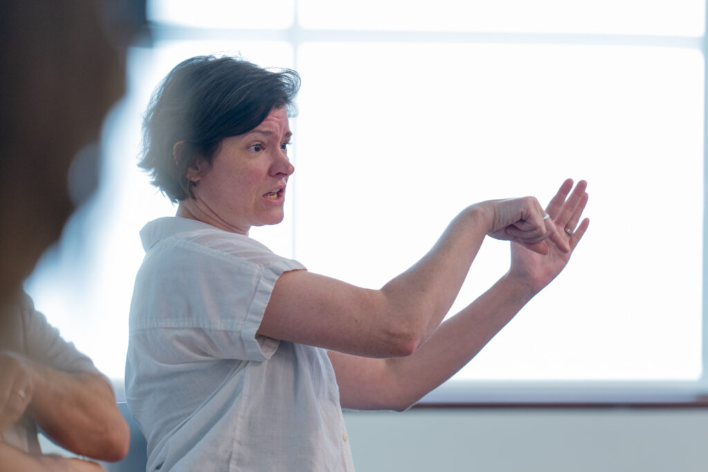 Crumpets of Rochester, NY, presents to Business Math classes, led by Nicole Coppola and Dylan Burrows.