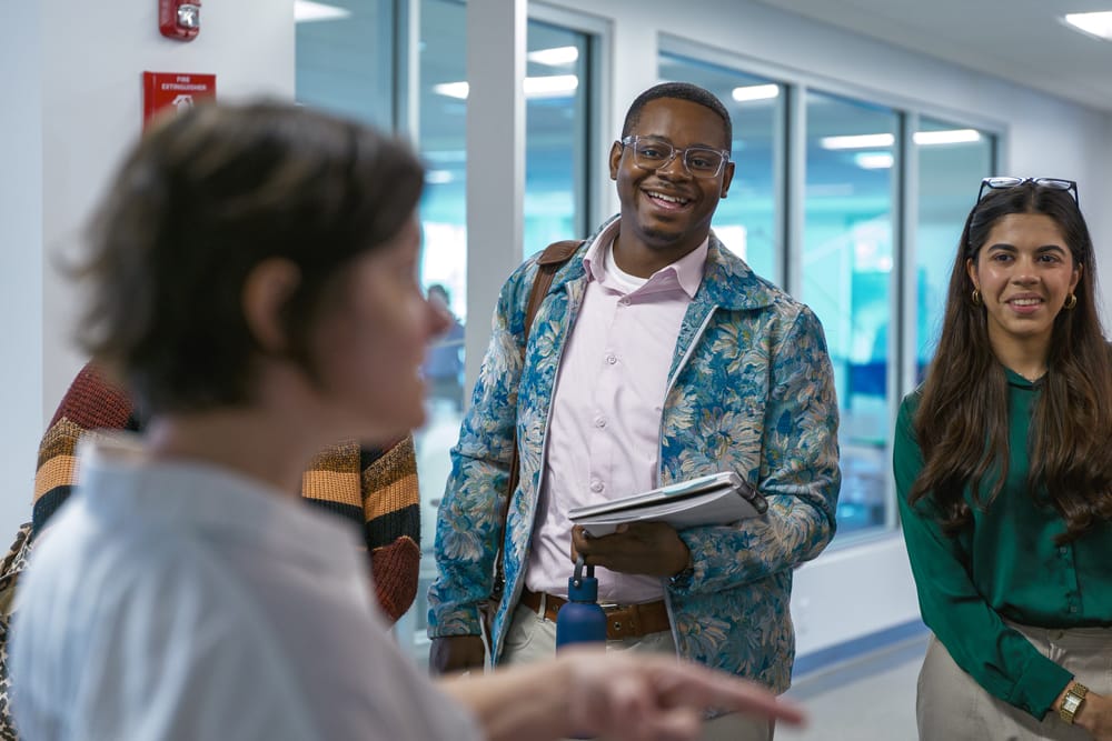 Crumpets of Rochester, NY, presents to Business Math classes, led by Nicole Coppola and Dylan Burrows.
