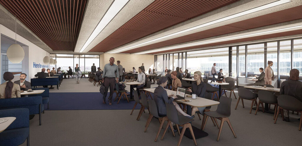 Golisano Institute Buffalo campus 5th floor cafe