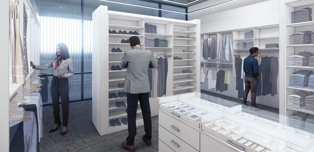 Golisano Institute Buffalo campus clothing closet